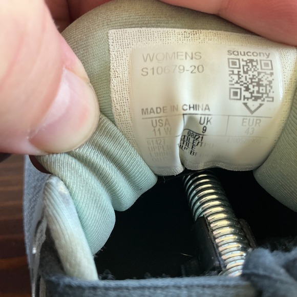 Saucony Triumph 19 Womens Shoes Size 11W Gray Running Walking Athletic Sneakers - Picture 10 of 14